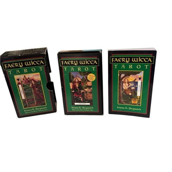 Faery Wicca Tarot Cards with 83 Full Color tarot cards and Booklet 1999 - Picture 2 of 7